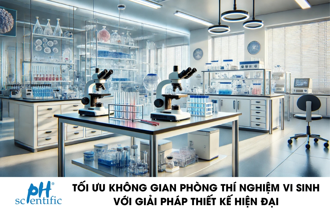 Tối Ưu Không Gian Phòng Thí Nghiệm Vi Sinh Với Giải Pháp Thiết Kế Hiện Đại
