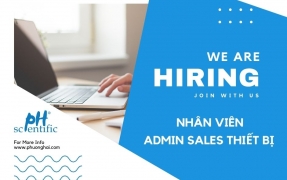 TUYỂN NHÂN VIÊN ADMIN SALES THIẾT BỊ 