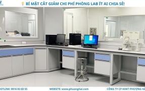 GIẢI PHÁP GIẢM CHI PHÍ KHI ĐẦU TƯ NỘI THẤT PHÒNG THÍ NGHIỆM