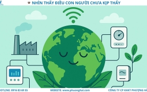 KHI IOT LÀ “TAI MẮT” CỦA MÔI TRƯỜNG