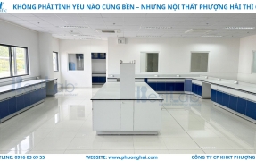NỘI THẤT PHÒNG THÍ NGHIỆM CŨNG GIỐNG TÌNH YÊU
