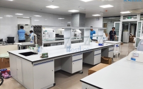 HOÀN THÀNH LẮP ĐẶT CÔNG TRÌNH NỘI THẤT BÊN TRONG PHÒNG THÍ NGHIỆM CHO KHÁCH HÀNG LÀ BỆNH VIỆN