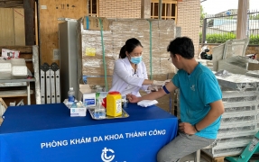 NHÂN VIÊN PHƯỢNG HẢI KHÁM SỨC KHỎE ĐỊNH KỲ