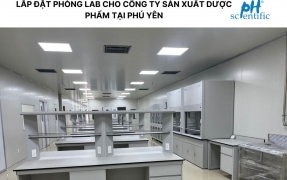 LẮP ĐẶT PHÒNG LAB CHO CÔNG TY SẢN XUẤT DƯỢC PHẨM TẠI PHÚ YÊN