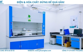 KHOẢNG CÁCH GIỮA TỦ HÚT KHÍ ĐỘC VÀ Ổ ĐIỆN: AN TOÀN – KHÔNG PHẢI HÌNH THỨC