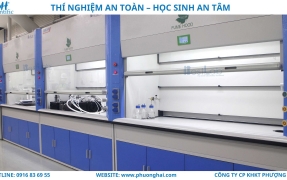 PHÒNG THÍ NGHIỆM TRƯỜNG HỌC CÓ CẦN TỦ HÚT KHÍ ĐỘC KHÔNG?