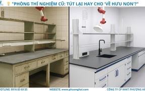 KINH NGHIỆM CẢI TẠO PHÒNG THÍ NGHIỆM CŨ – NÊN GIỮ LẠI HAY THAY MỚI?